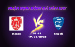 monza empoli 19 05 seria a